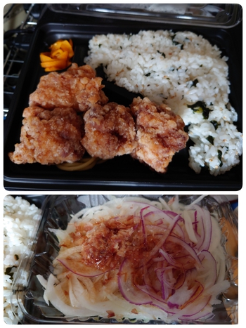 本日もコンビニ弁当