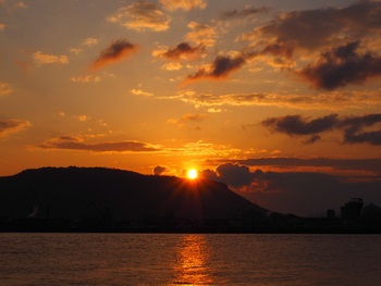 眩しい朝