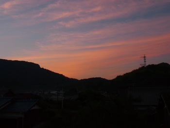 朝焼け