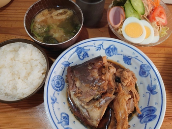 鯛のあら炊き
