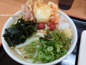 月曜日以来のうどん