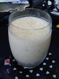 スムージー12 豆乳色だ