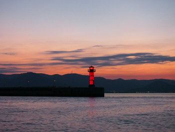実家(豊島)へ