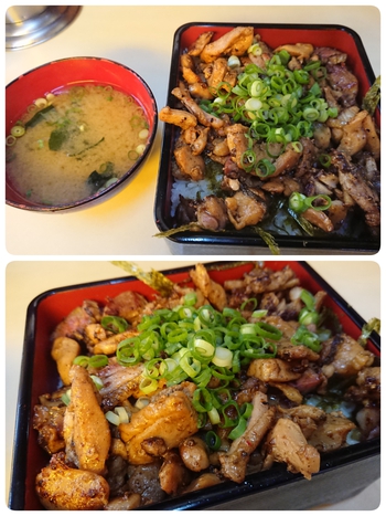 親ひなミックス丼@武内食堂