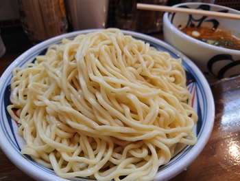 辛味噌つけめん@周月