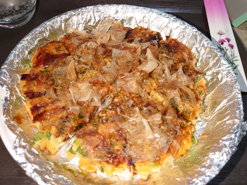 すずらんのお好み焼き