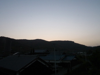 いいお天気の予感