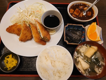 ささみしそカツ定食