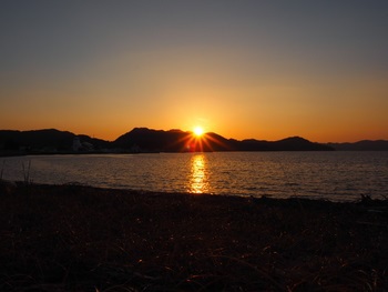 2017年初夕陽