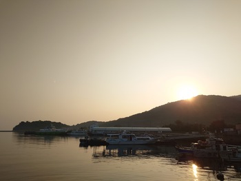 今朝も良いお天気