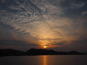 夕方の空