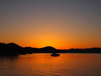 癒やしの夕暮れ時