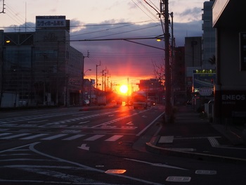 眩しい朝