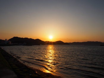 夕方の散歩
