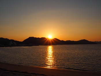 2017年初夕陽