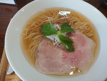 煮干塩らぁ麺＠すずむし