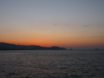 黄昏色の空