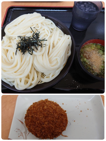ざるうどん３玉