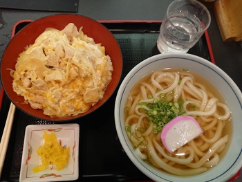 親子丼セット@さぬき麺業