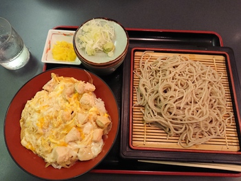 久々のおそば