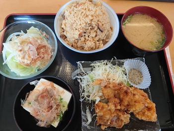 おくどさんでお昼エネチャージ