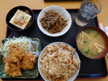 おくどさんでお昼エネチャージ