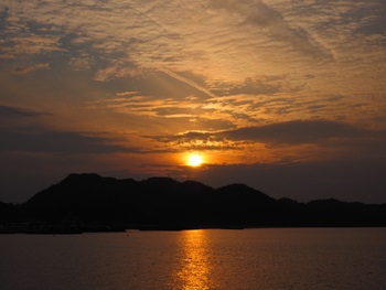 夕方の空