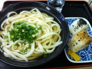 本日のお昼うどん
