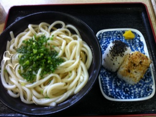 本日のお昼うどん