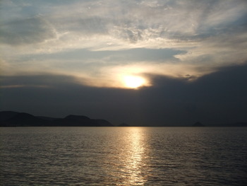 夕方の風景　６／１