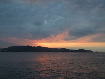 夕方の風景　１０／７