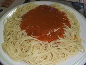 今夜はパスタで