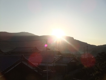 いいお天気だ