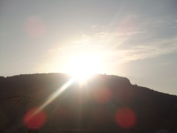 いいお天気だ