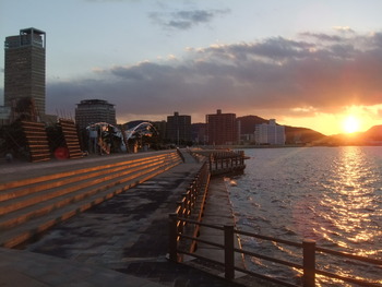 夕暮れ時は、