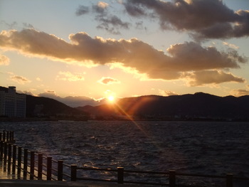 夕方の風景　１／１６