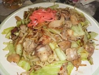 今夜も、塩焼そば