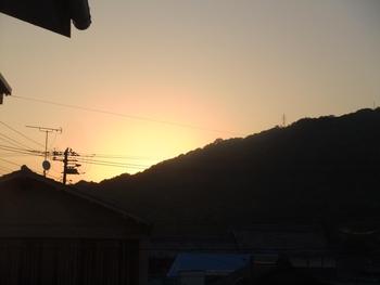 朝だよぉ。。