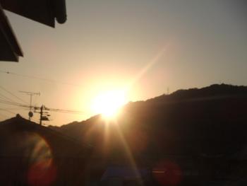朝だよぉ。。