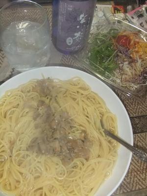 今夜はパスタ