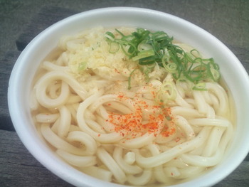 お昼うどん