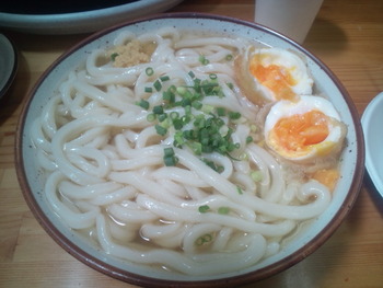 本日のお昼うどん