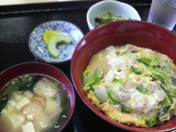 親子丼＠三太