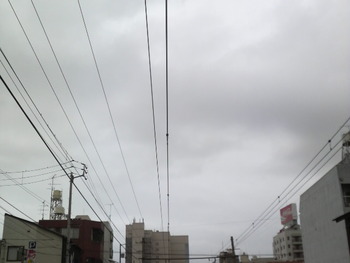 お天気悪いけど