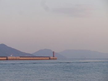 実家（豊島）へ