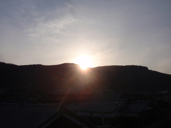 朝だよぉ～