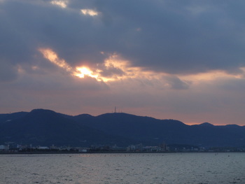 夕方の風景　３／１