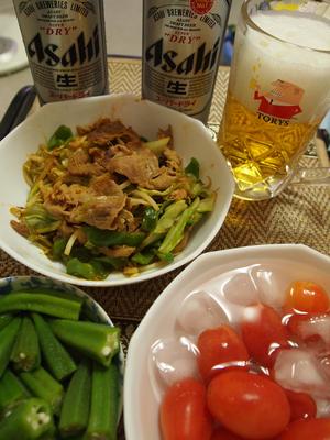 今夜も、手酌おびぃ～る