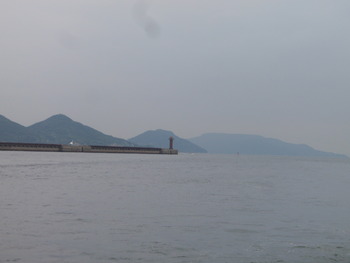実家(豊島)へ
