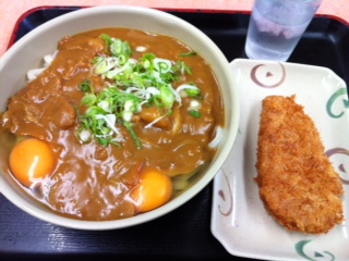 本日のお昼うどん
